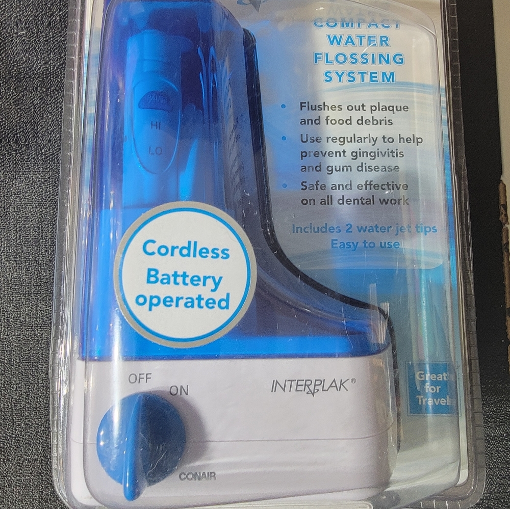 Conair interplak flossing system